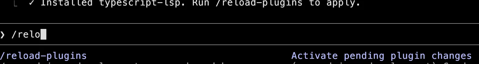 Reload plugins