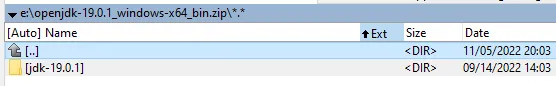 JDK 19 archive